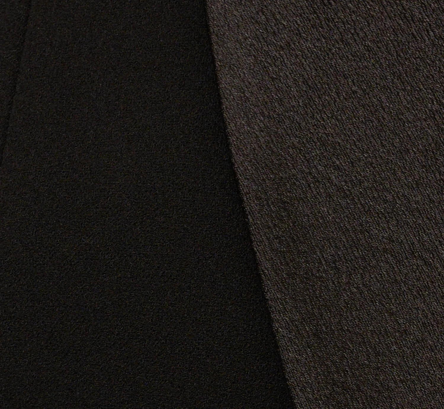 Knit Crepe Long Sleeve Blazer Dress With Feather Trim In Black 7 Knit Crepe Long Sleeve Blazer Dress With Feather Trim In Black - Image 7