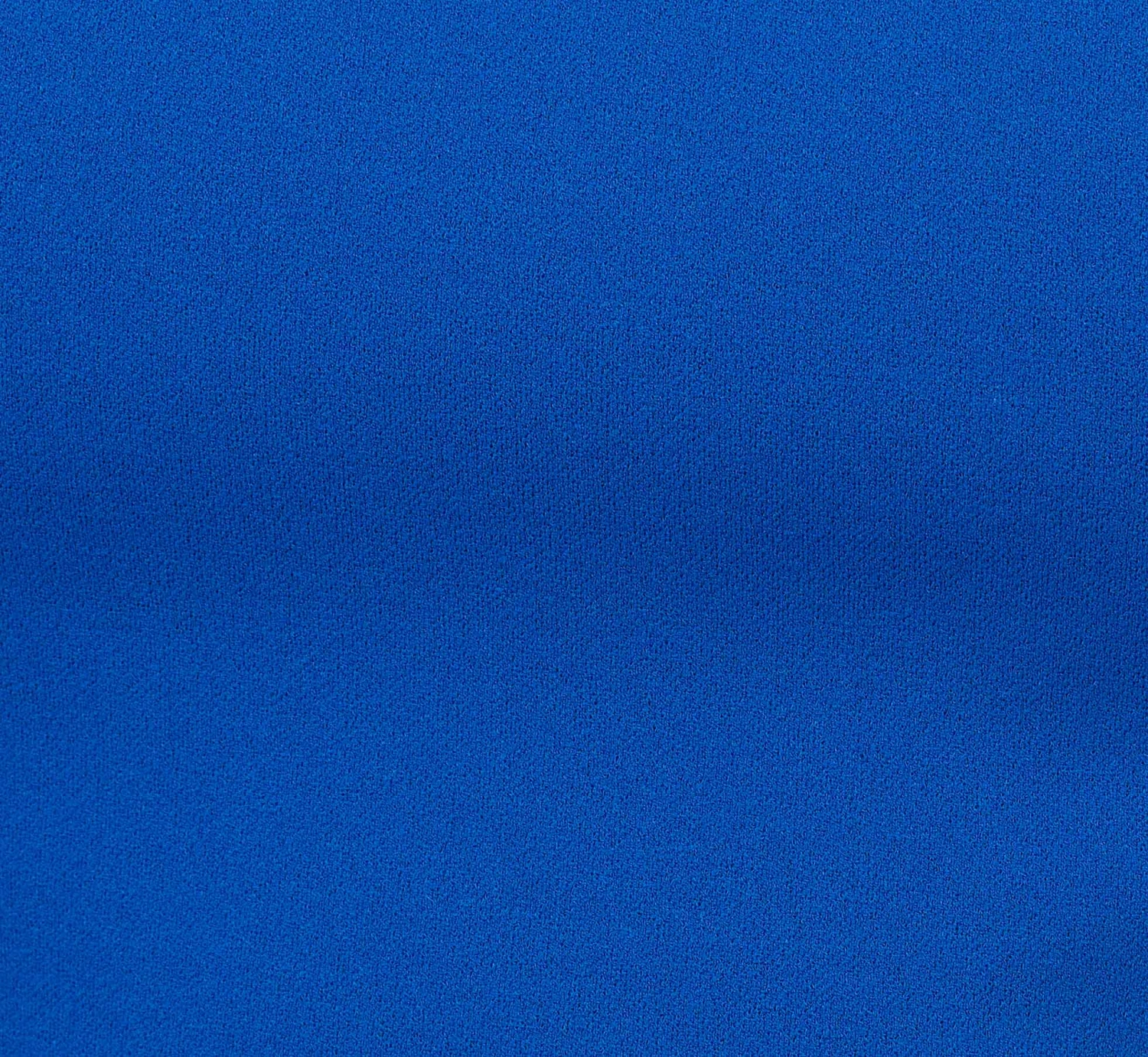 Knit Crepe Midi Dress With Feather Shoulder Accents In Dark Cobalt 6 Knit Crepe Midi Dress With Feather Shoulder Accents In Dark Cobalt - Image 6